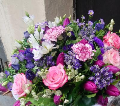 Les bouquet de fleurs "Purple Collection"