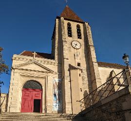 parvis église saint germain de charonne